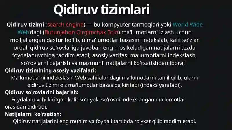 Qidiruv tizimlari Google va Yandex 2