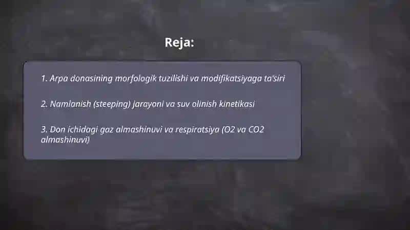 Spirt ishlab chiqarish texnologiyasi fanidan tayyorlagan 2