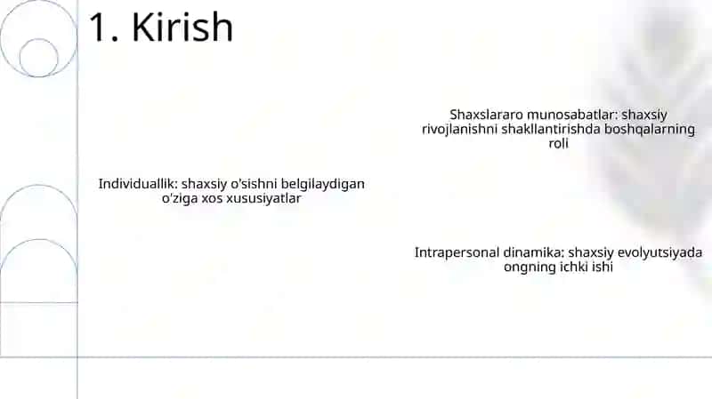Shaxslararo Muammolarning Shaxs Taraqqiyotidagi O'Rni 2