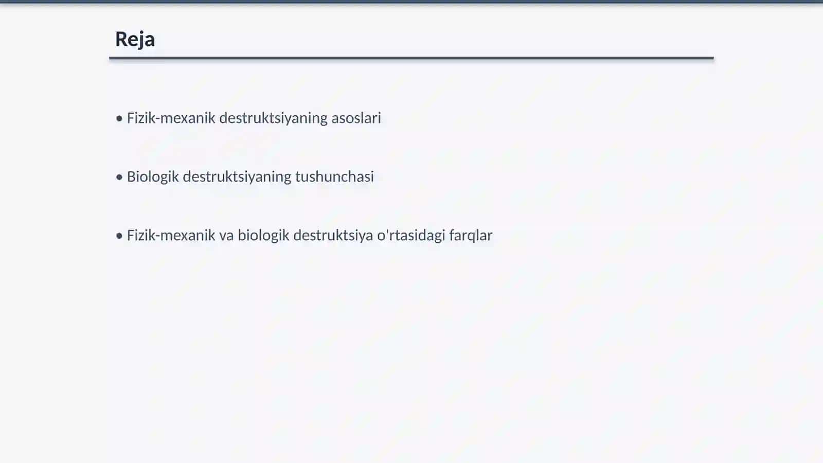 Fizik-mехаnik dеstruktsiya vа biоlоgik dеstruktsiya 2