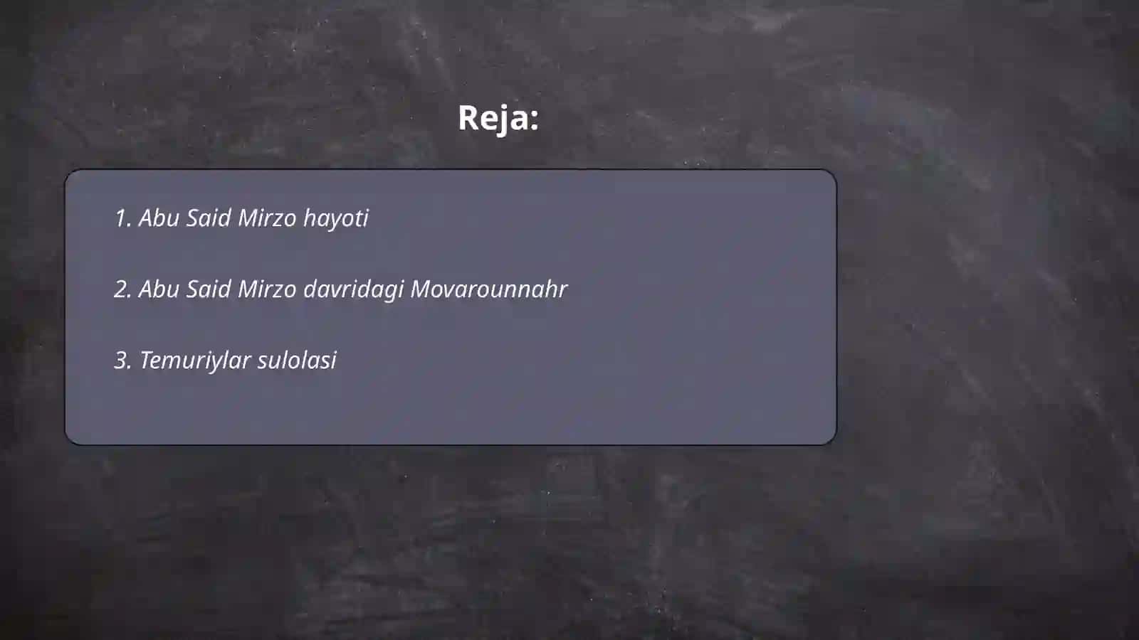 Abu Said Mirzo 2