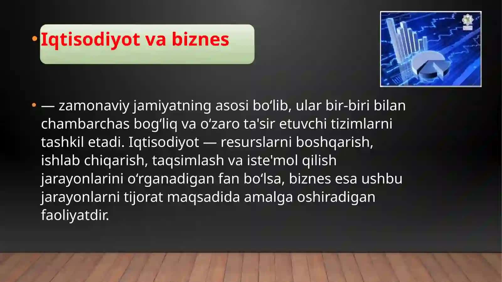 Iqtisodiyot va biznes 2