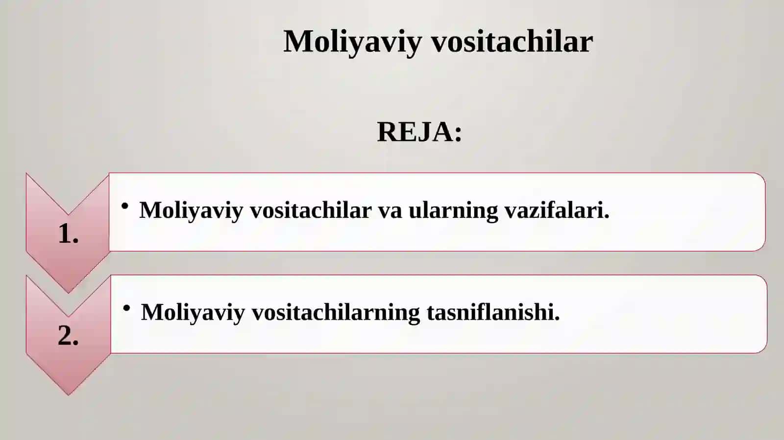 Moliyaviy vositachilar va ularning roli PPT – 22 slaydli zamonaviy taqdimot (Moliya fanidan) 2
