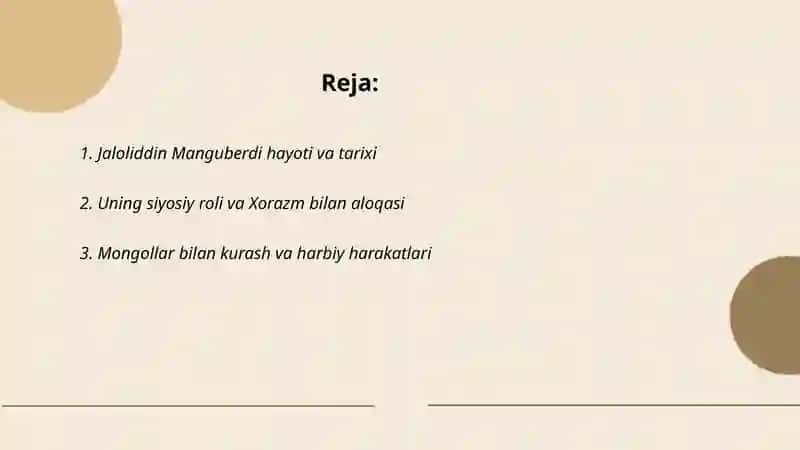 Jaloliddin Manguberdi- Vatan himoyachisi 2