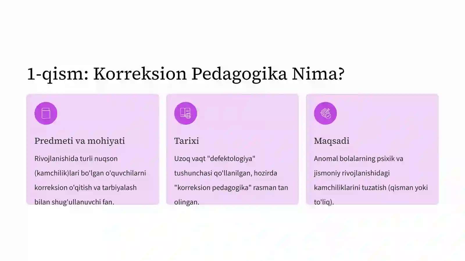 Korreksion Pedagogika Asoslari: Inklyuziv Ta'limga Yo'l 2