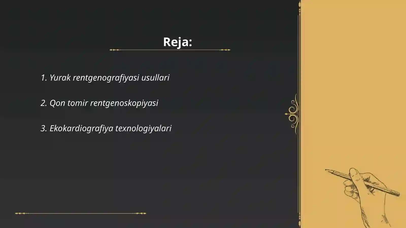 Yurak va qon-tomir nurli tekshirish usullari 2