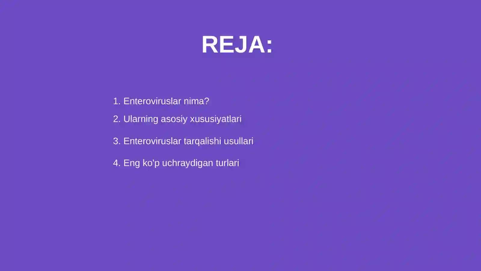 Enteroviruslar va ularning xususiyatlari 2