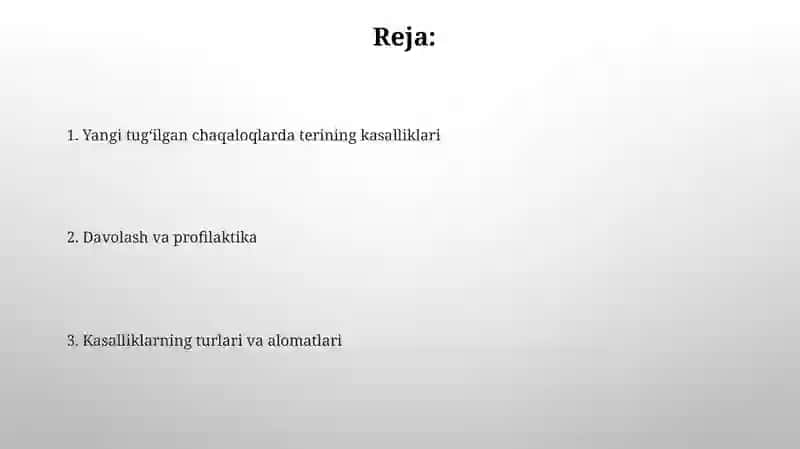 Yangi tug'ilgan chaqaloqlarda teri kasalliklari 2