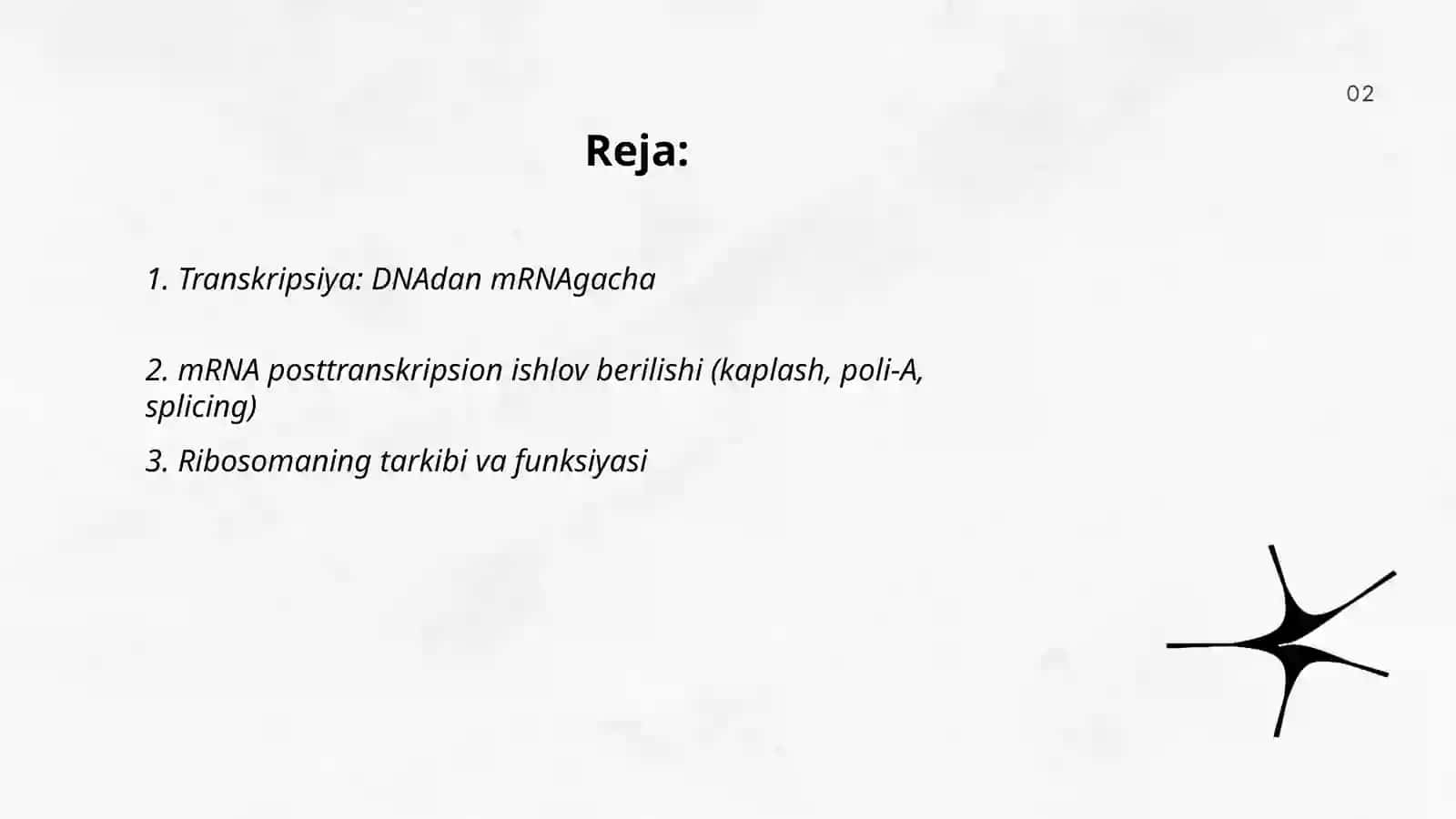 Oqsil biosintezi 2