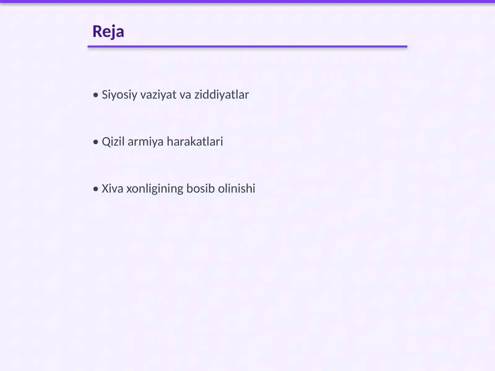 Xiva xonligi va Buxoro amirligini qizil armiya tomonidan bosib olinishi 2