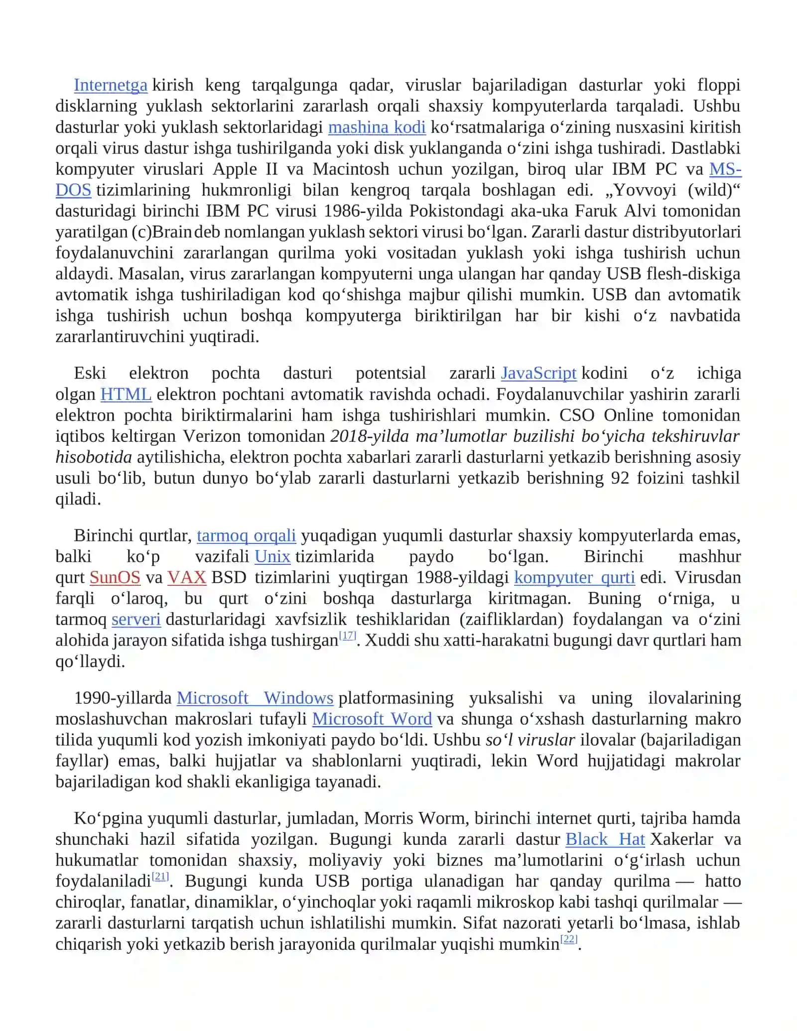 Zararli dasturlar va ularning turlari. Viruslar, botnetlar, troyanlar va rootkitlar 2