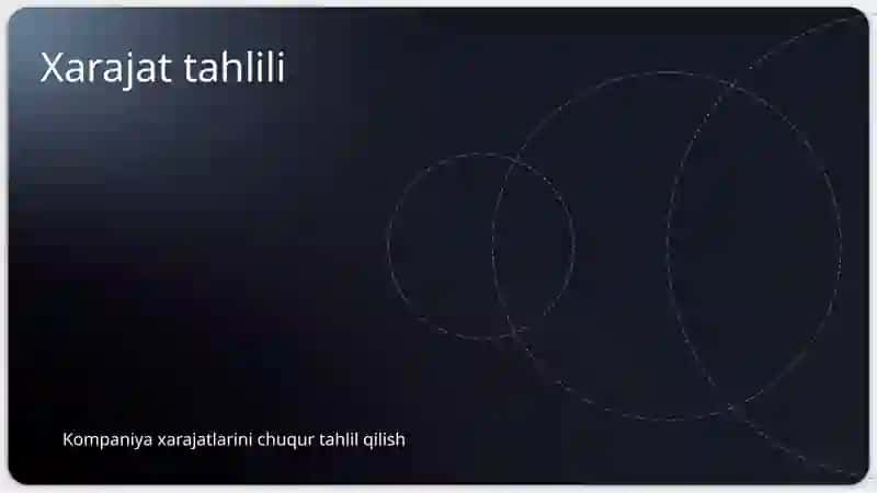 xarajat  tahlili 2