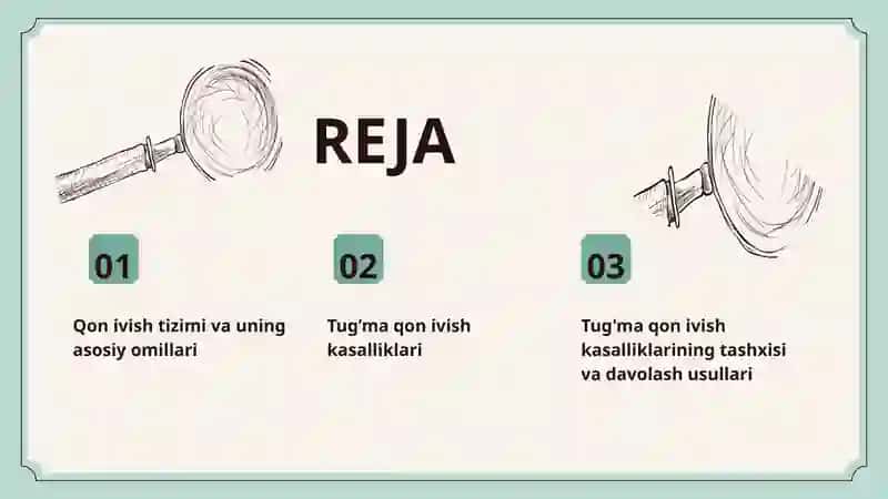Qon Ivish Omillarining Tug’ma Kasalliklari 2