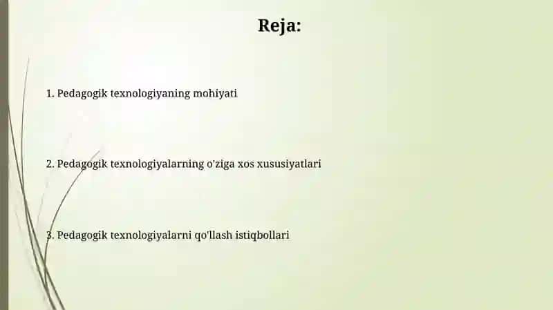 Pedagogik Texnikaning Xususiyati 2