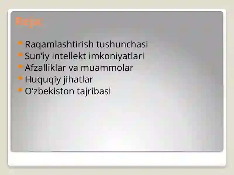 Jinoiy protsessida sud jarayonlarining raqamlashuvi va sun’iy intellekt texnologiyalari 2