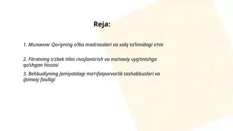 Munavvar Qoriyning o‘lka madrasalari va xalq ta’limidagi o‘rni 2