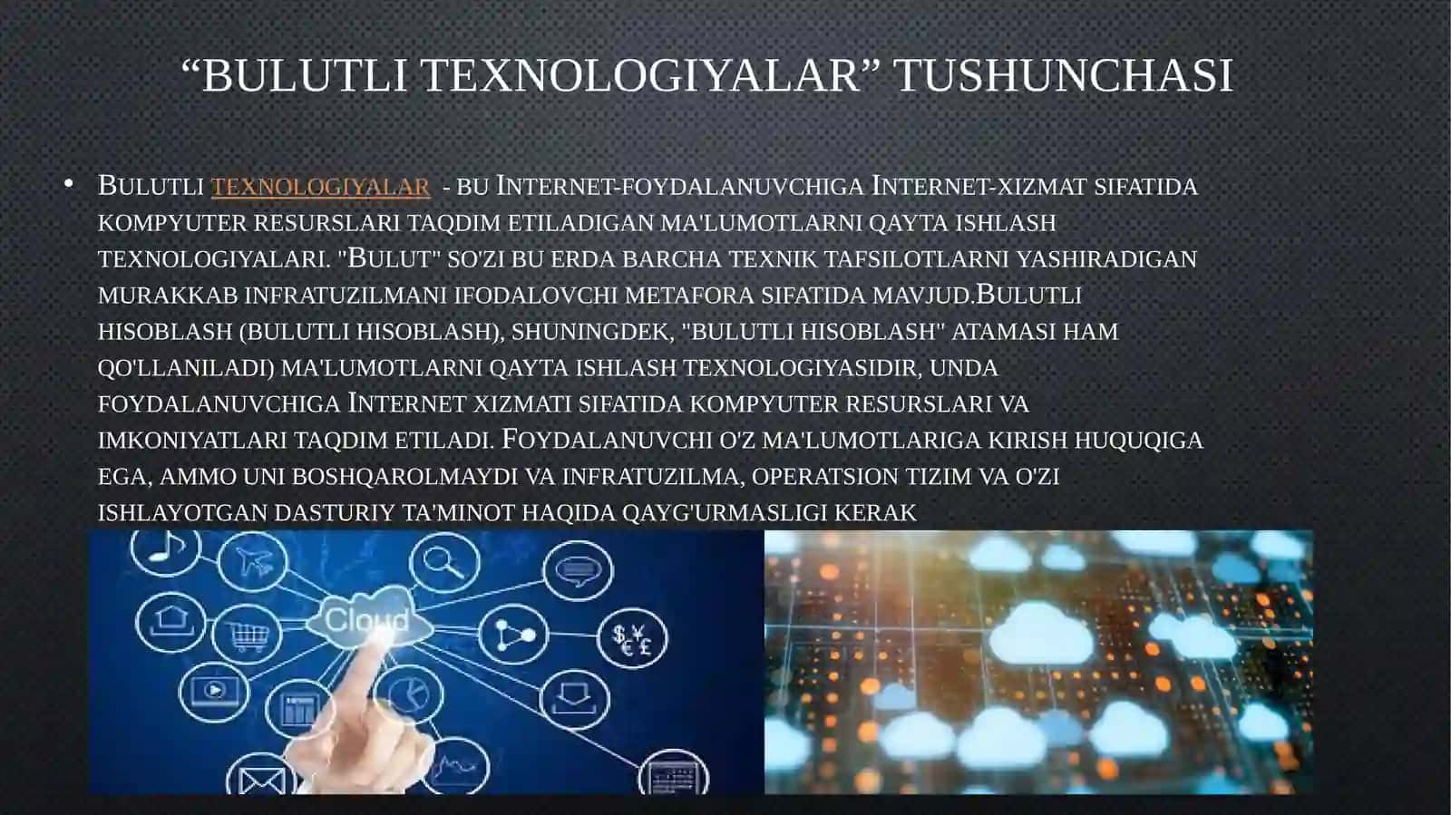 Bulutli texnologiyalar 2