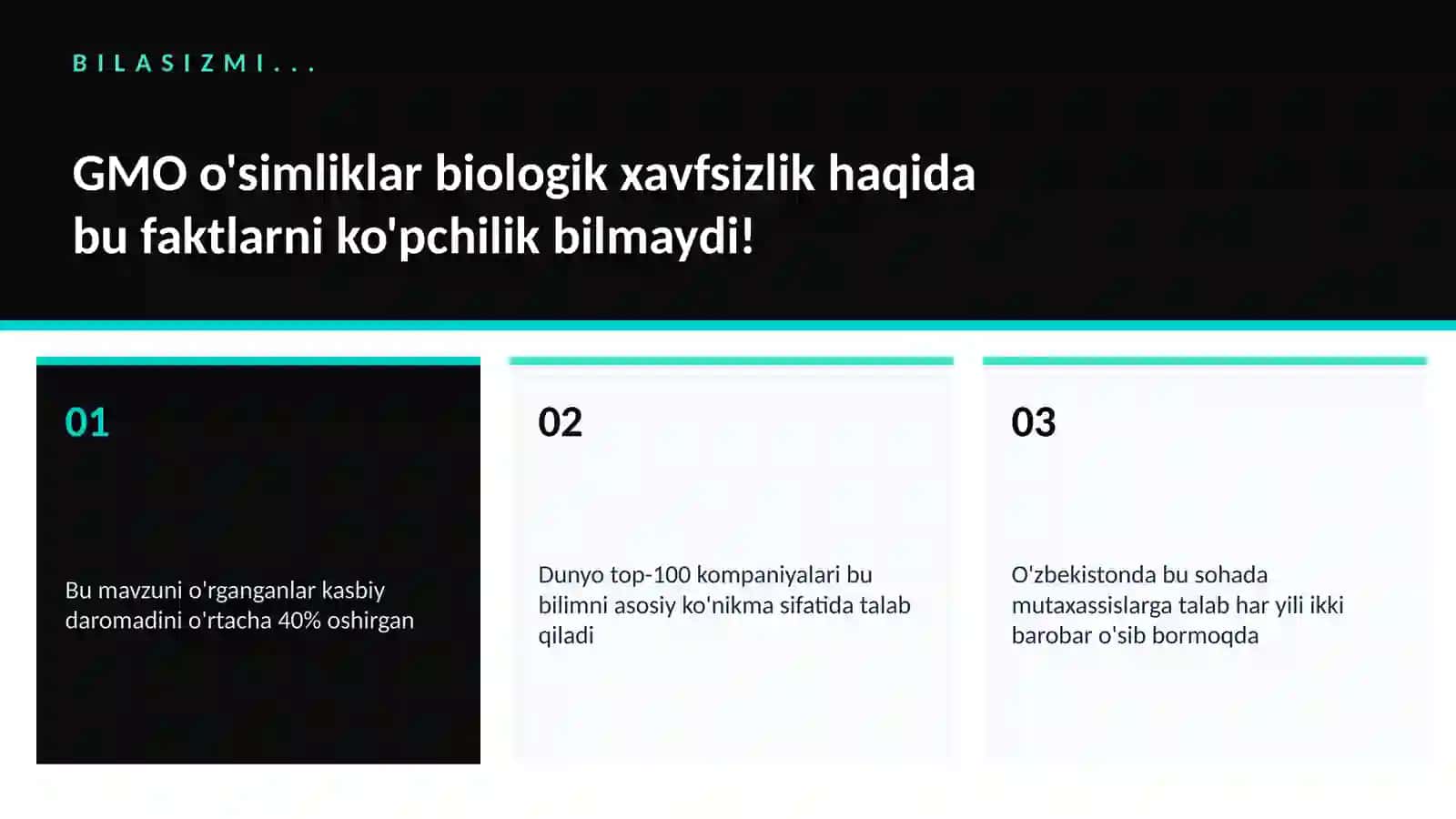 BIOLOGIYA — UY VAZIFALARI 2