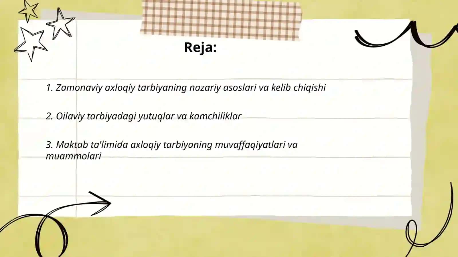 Zamonaviy axloqiy tarbiyaning yutuqlari va kamchiliklari 2