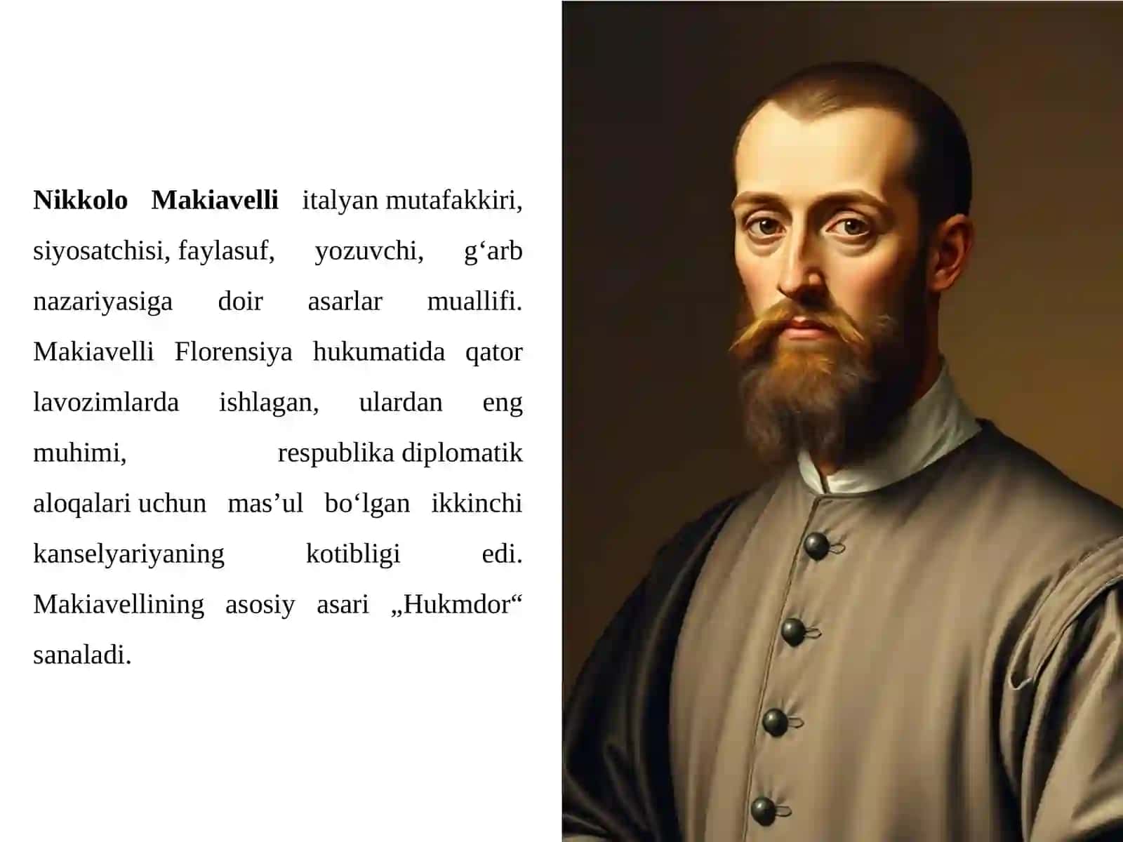 "Hukumdor" asari tarix falsafasi 2