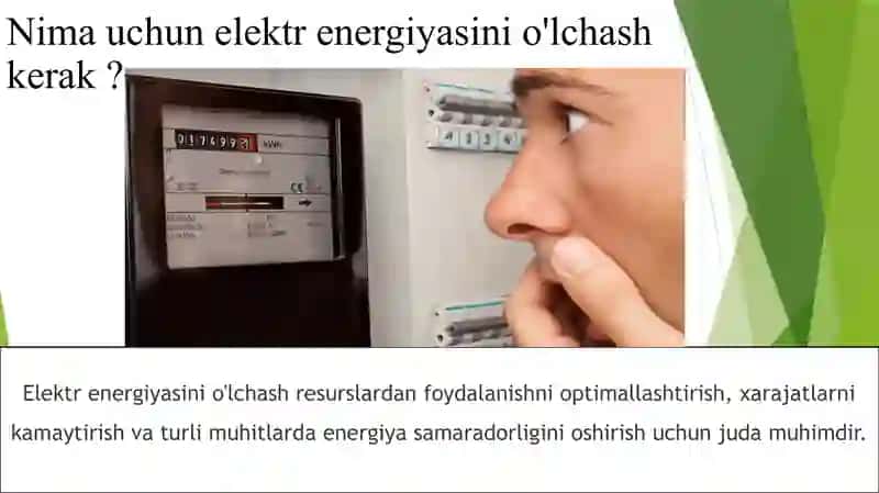 Energiyanio'lchashva monitoringqilish 2