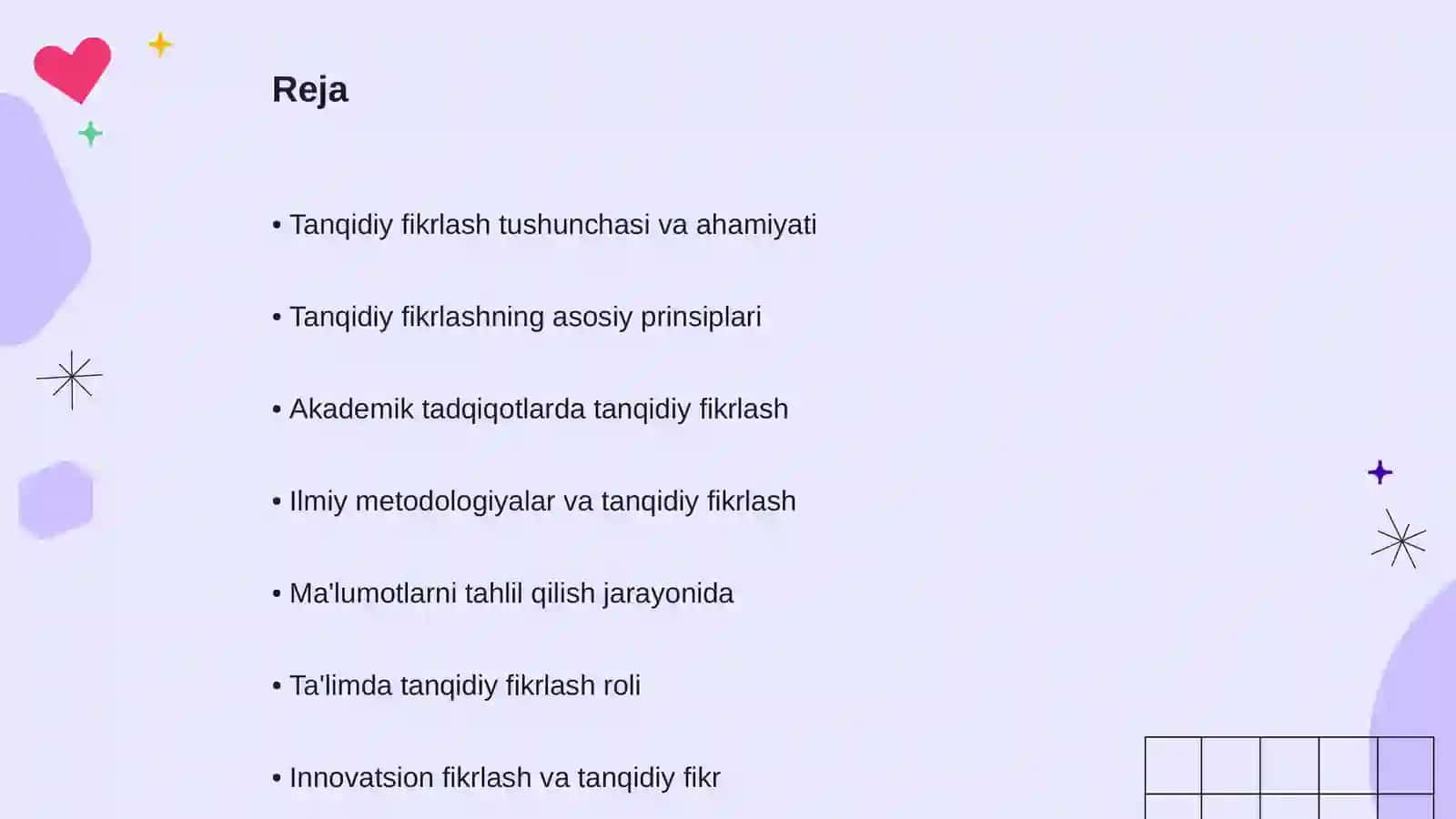 Tanqidiy fikrlash va uning akademik tadqiqotlardagi roli 2
