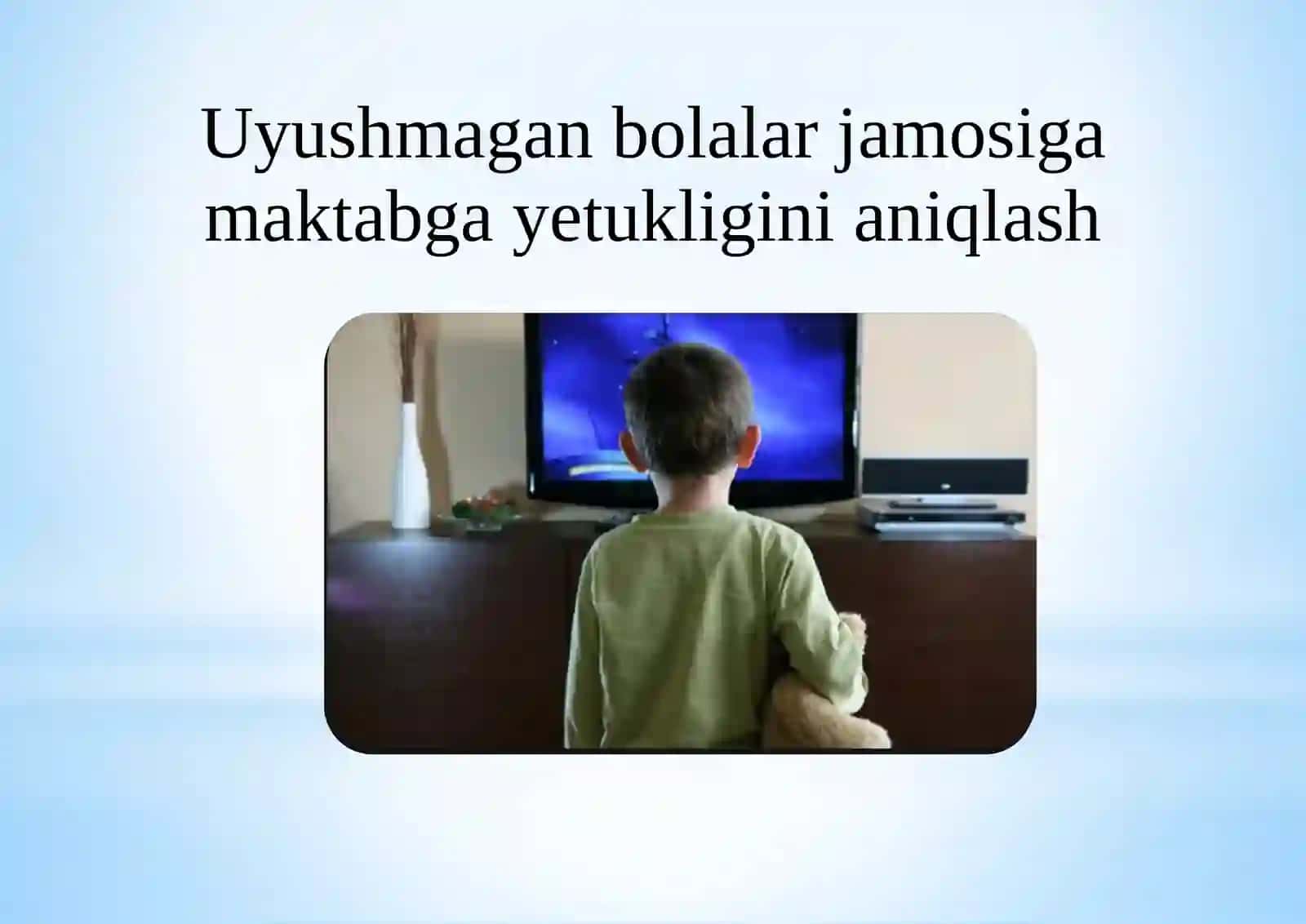 Bolalar va o'smirlar gigiyenasi 2