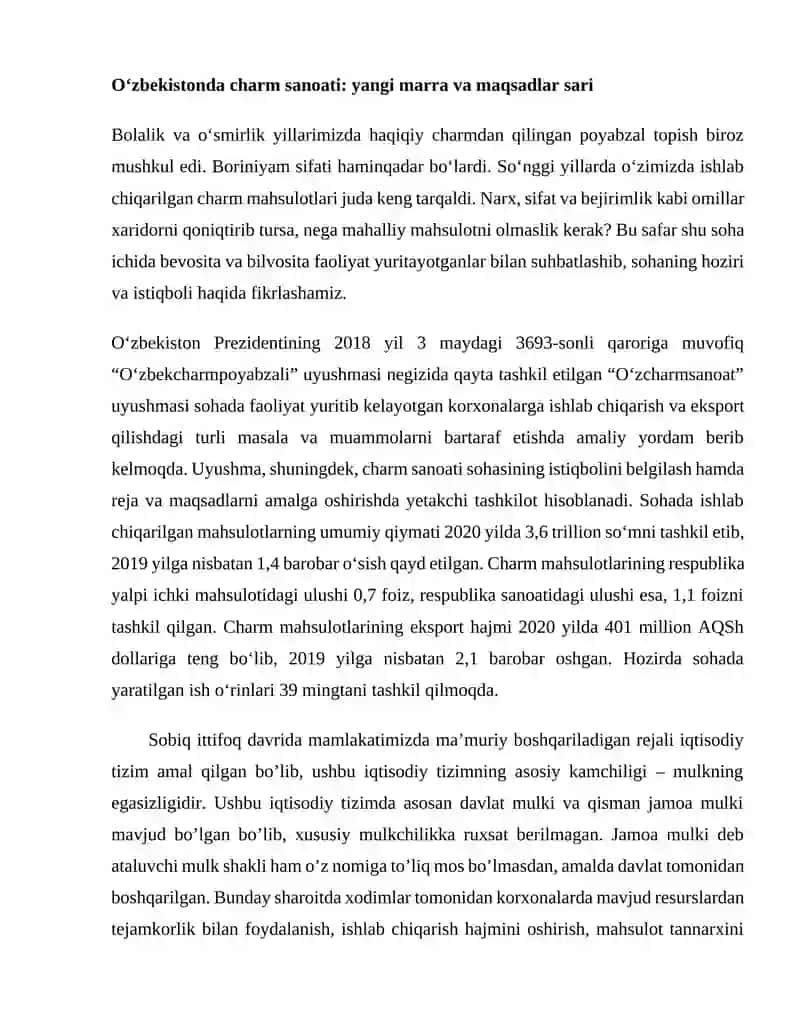 Baraban jihozlarini tayyorlashda ishlatiladigan materiallar iqtisodiy jihatdan taqqoslab tahlil qilish 2