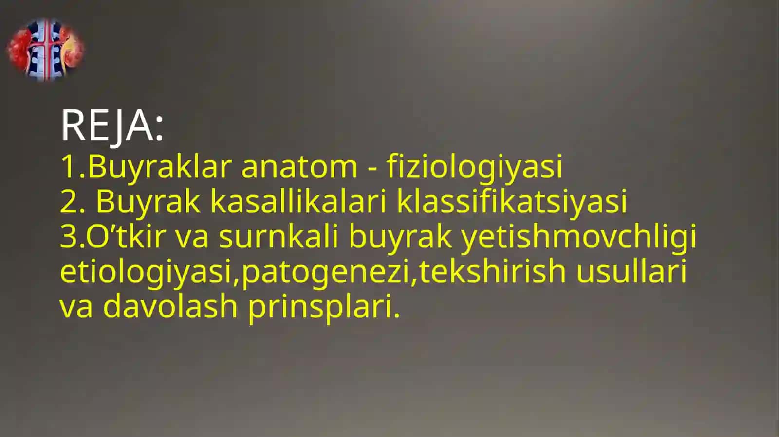 TOSHKENT TIBBIYOT AKADEMIYASI PATOLOGIK FIZIOLOGIYA 2