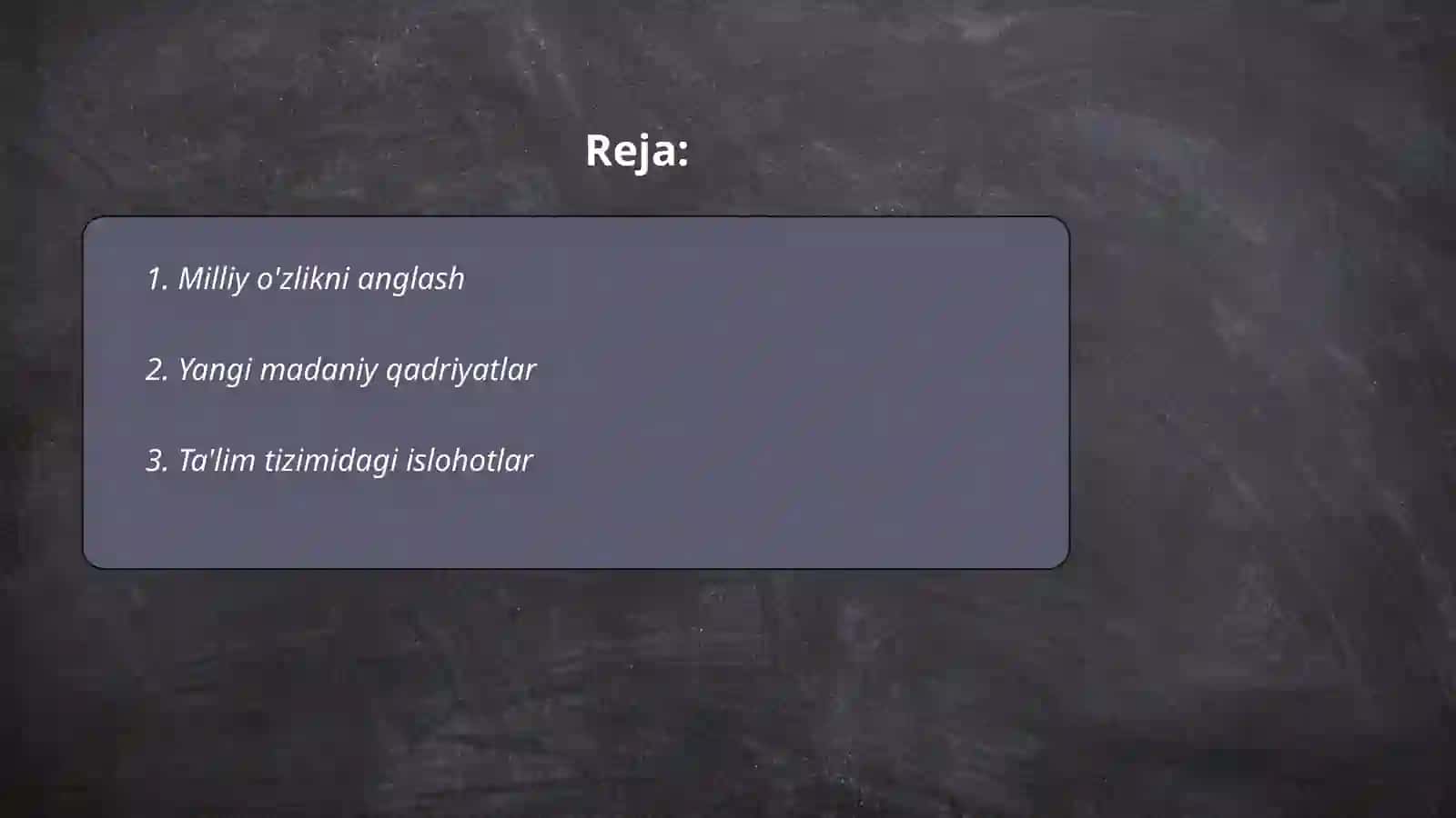Yangi Ozbekistonda amalga oshirilayotgan manaviy ozgarishlar 2