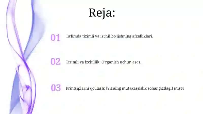 Ta'limda tizimli va izchil bo'lish 2