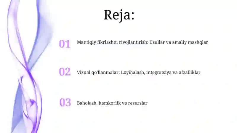 Mantiqiy fikrlashni rivojlantirish: Usullar va amaliy mashqlar 2