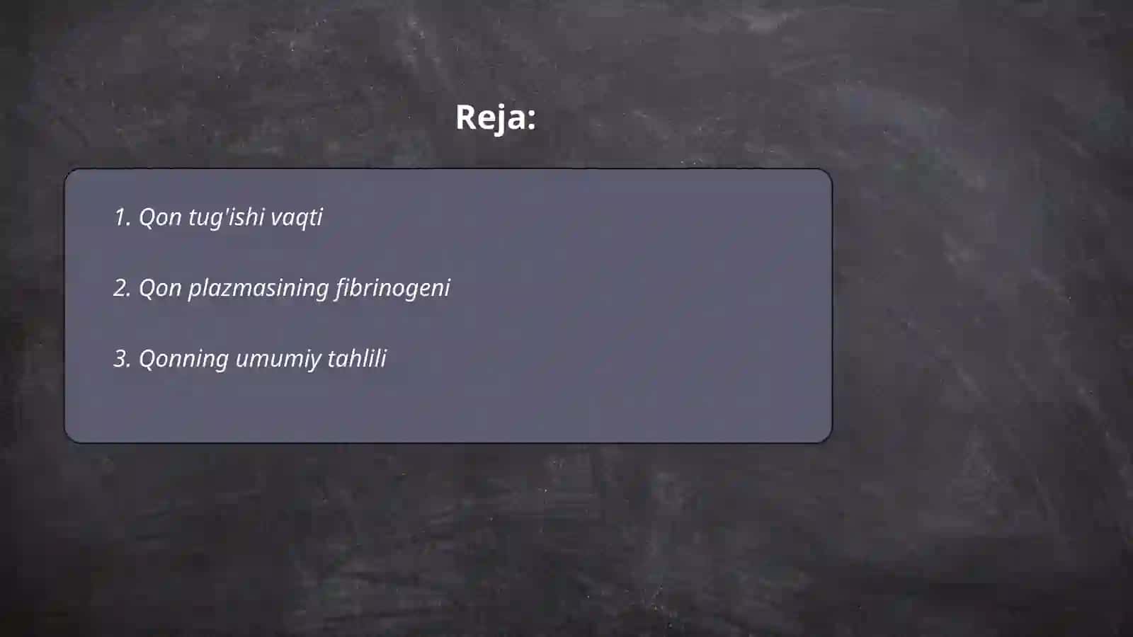 Miokard infarktida labarator ko'rsatkichlar 2