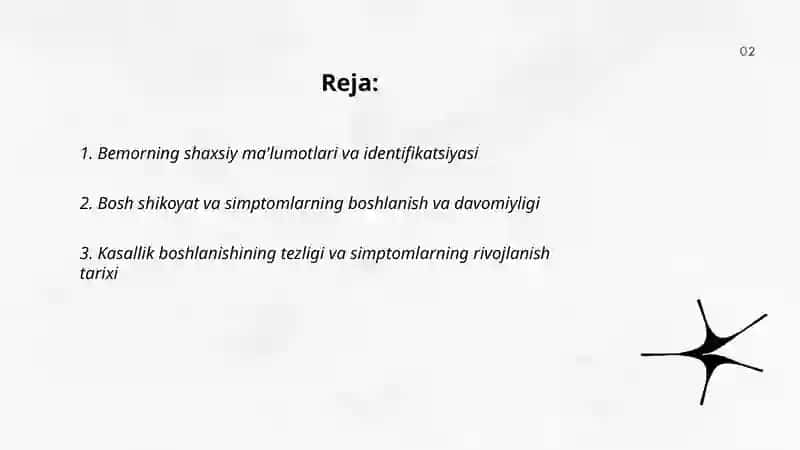 Bemorlarga O‘tkir virusli gepatit tarixini yozish 2