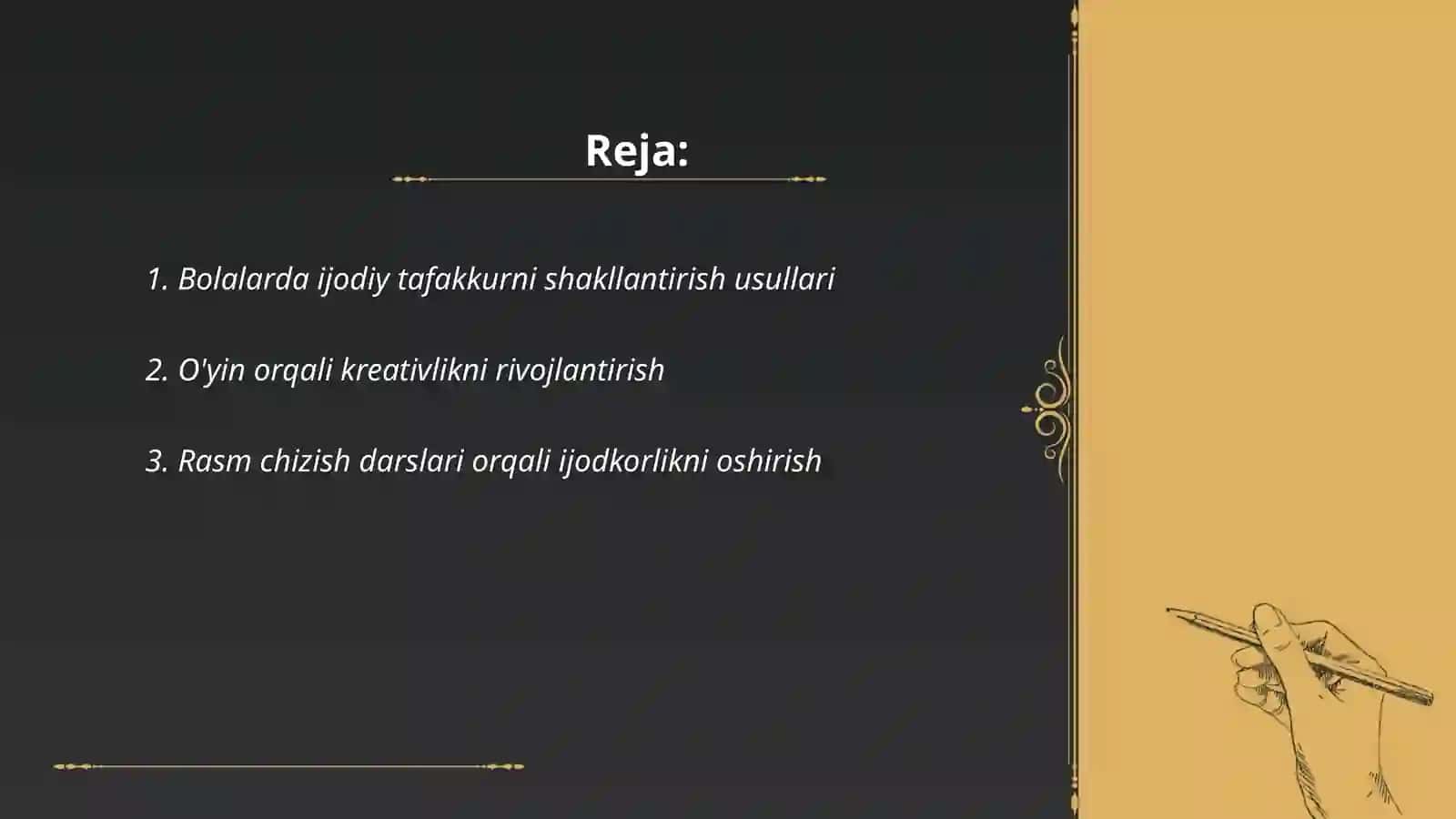 Bolalarda ijodiy tafakkurni shakllantirish usullari 2
