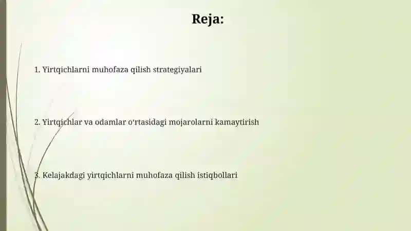 Yirtqichlarning ekologik ahamiyati 2