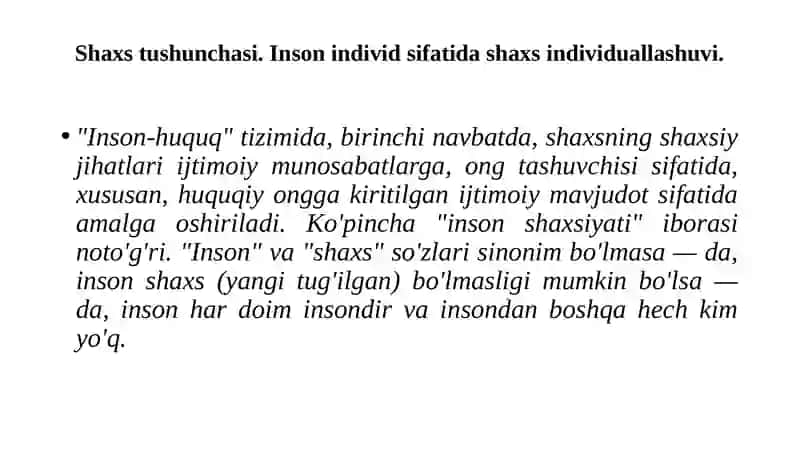Huquqnimuhafazaqilish faoliyatida shaxs psixologiyasi 2