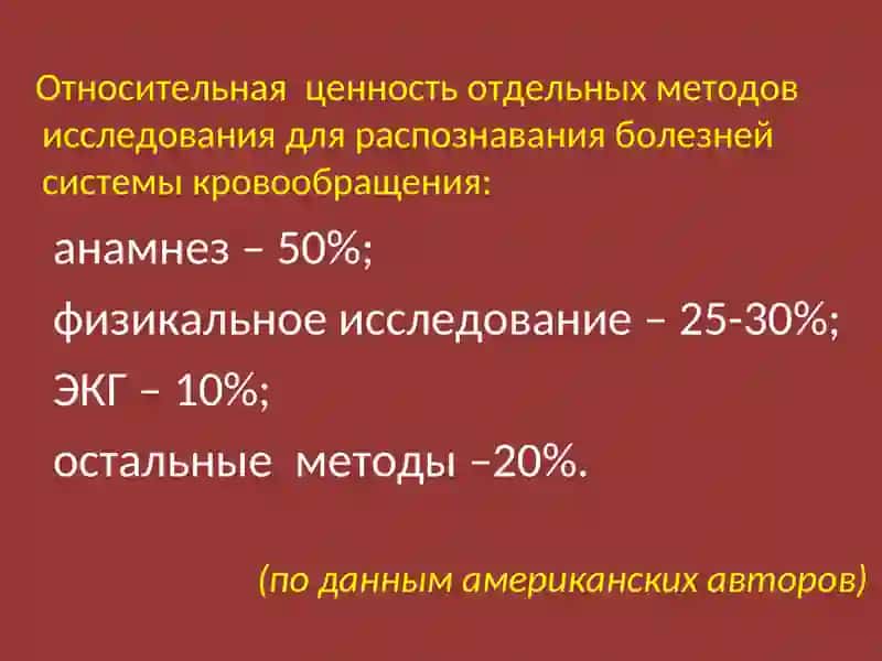 Диагностика заболеваний органов кровообращения 2