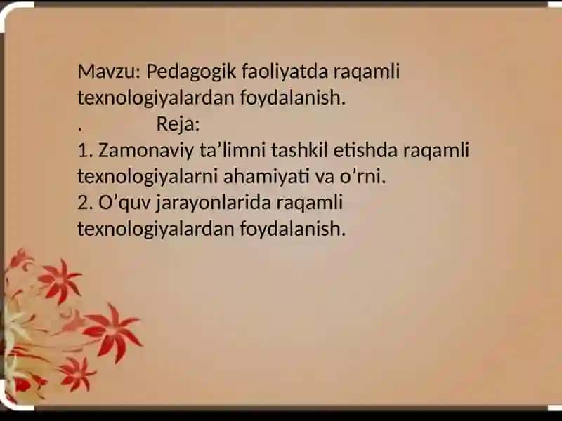 Zamonaviy Ta'lim 2