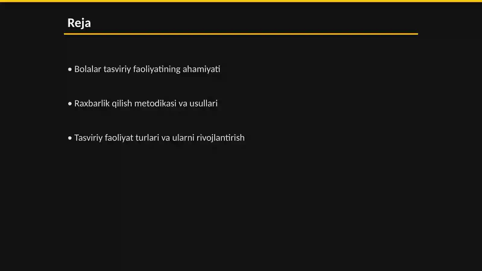 Bolalar tasviriy faoliyatiga raxbarlik qilish metodikasi 2