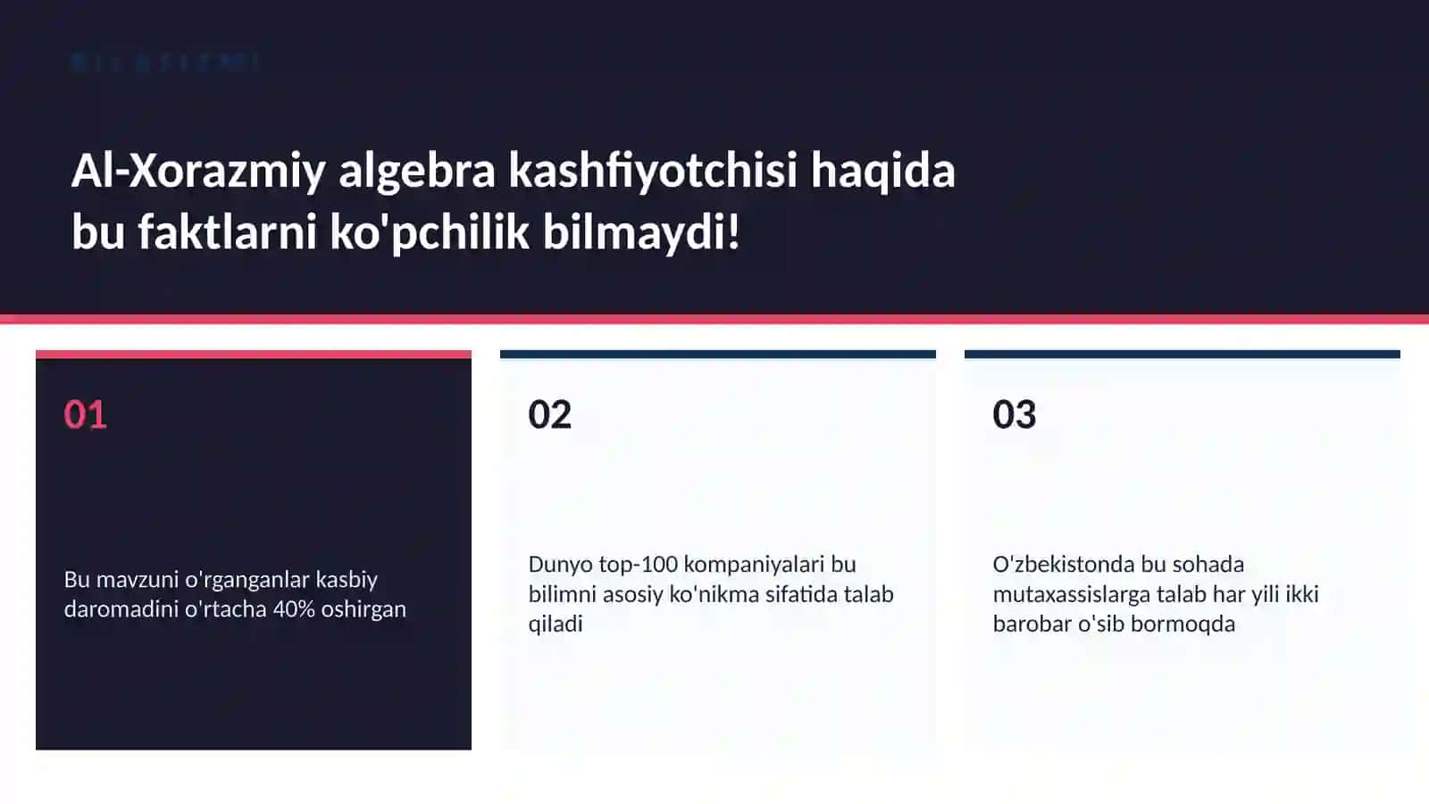 Al-Xorazmiy algebra kashfiyotchisi 2