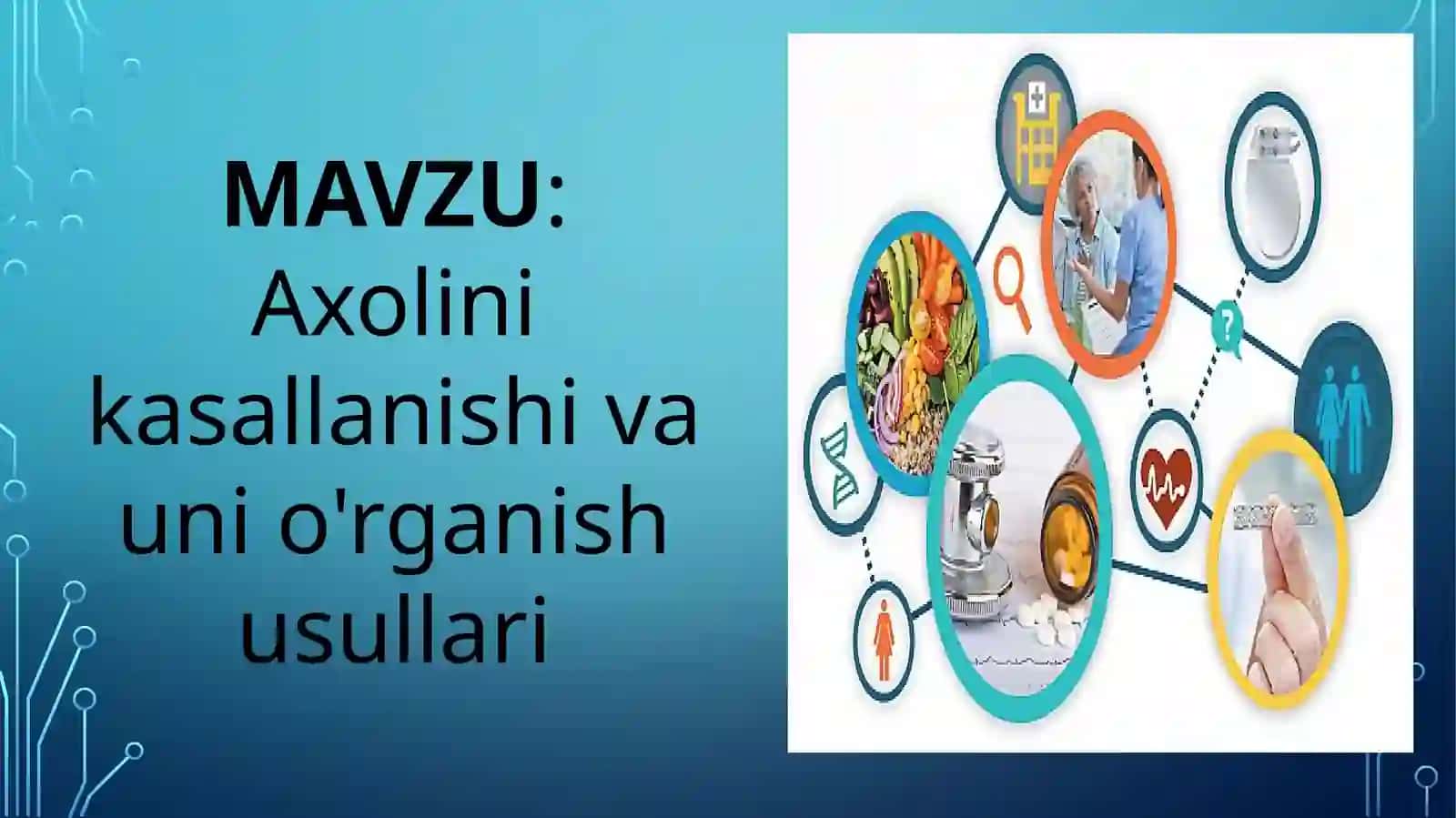 Aholi kasallanishi va uni o‘rganish usullari 2