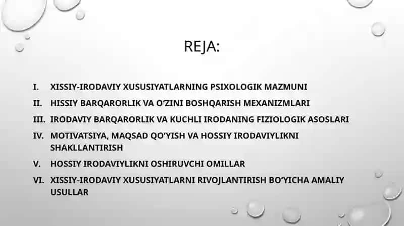 Xissiy-Irodaviy Xususiyatlar va Hossiy Irodaviylikni Oshiruvchi Omillar 2