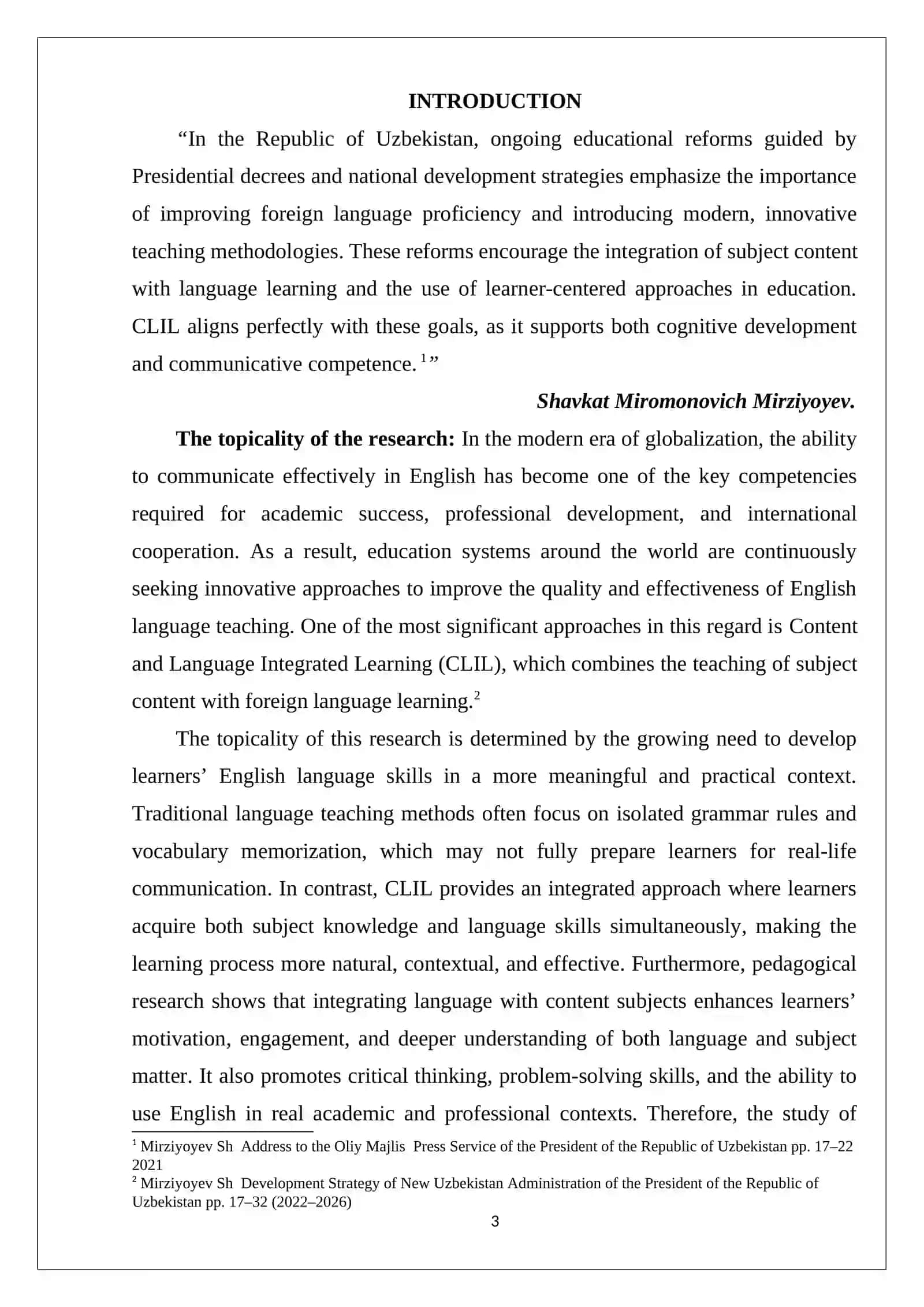Integrating English Language Skill through CLIL (Content and Language integrated Learning) 2