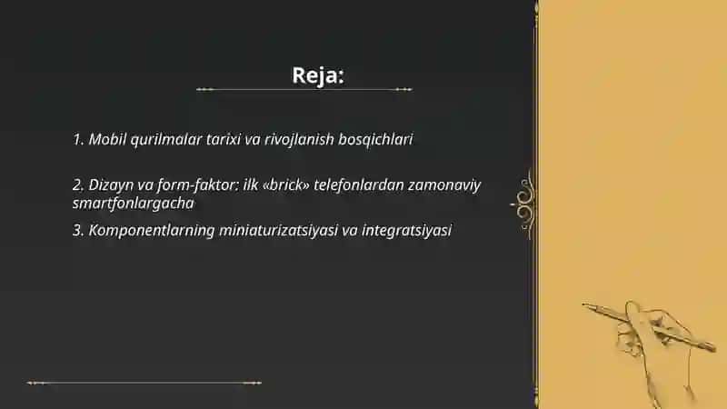 Mobil qurilmalar evolyutsiyasi va uning afzalliklari 2