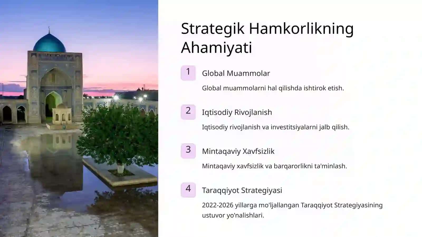 O'zbekistonning Xalqaro Tashkilotlar Bilan Aloqalari 2