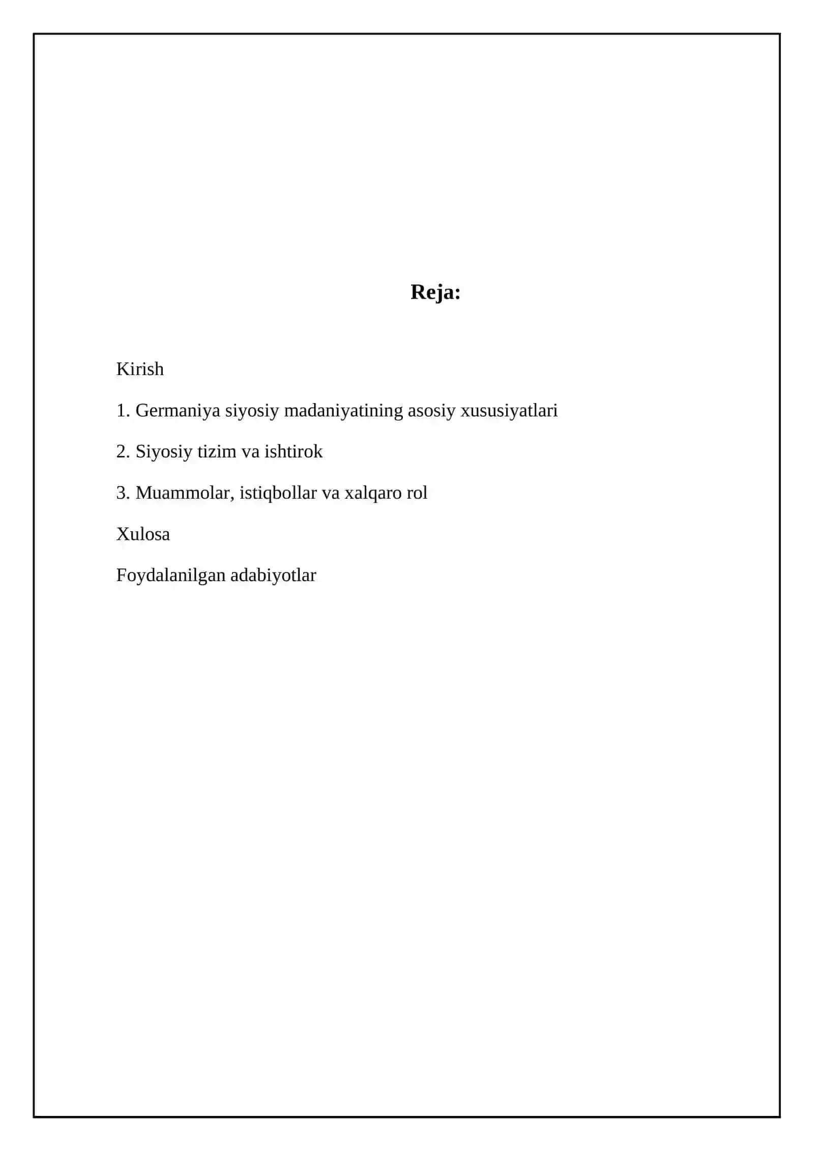 Germaniya siyosiy madaniyati 2