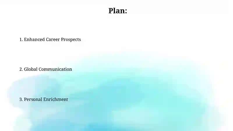 Importance or learning english 2
