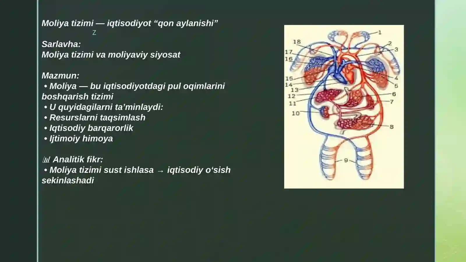 Moliya tizimi va moliyaviy siyosat 2
