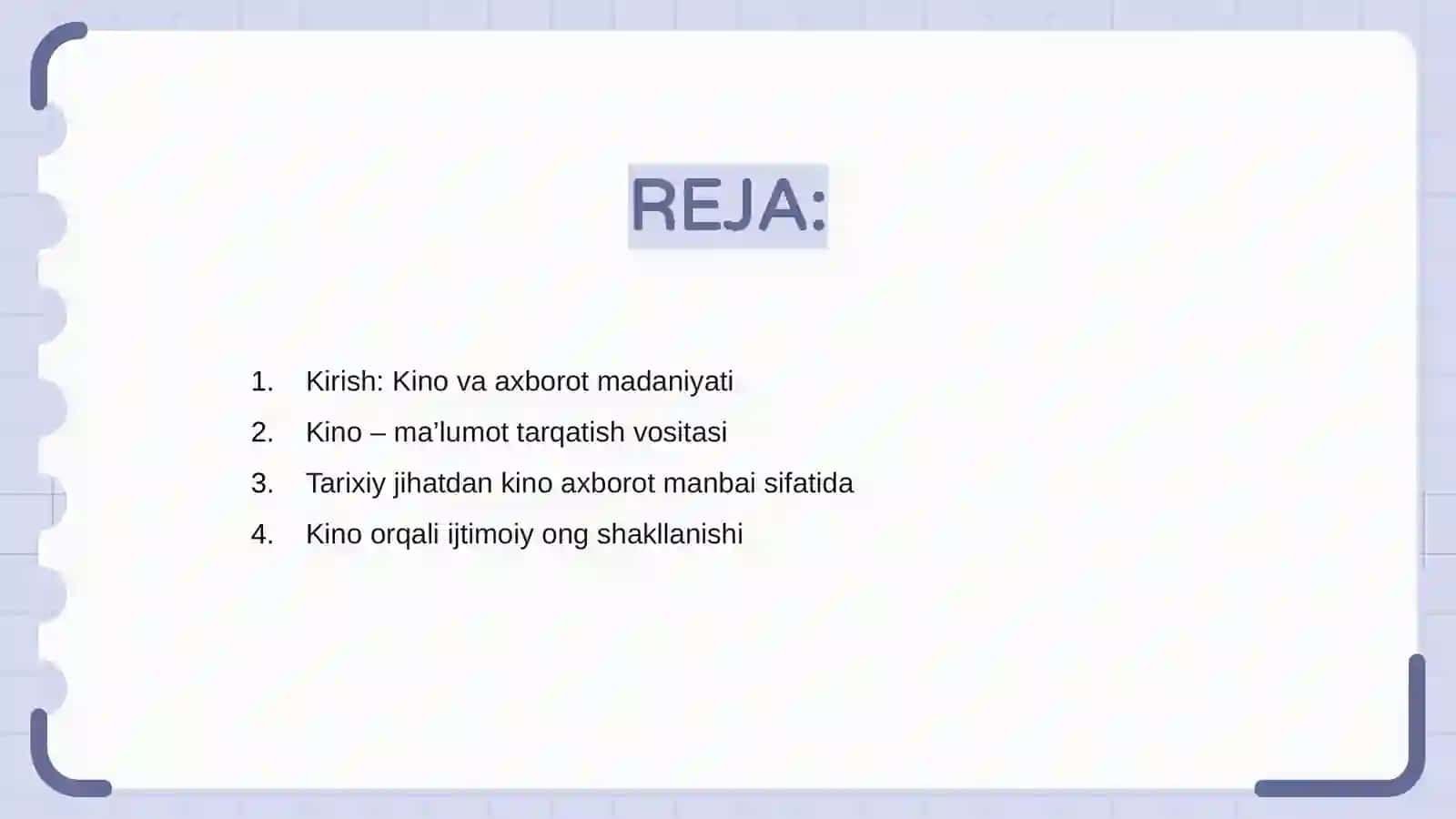 Kino axborot madaniyati muhim manbai 2